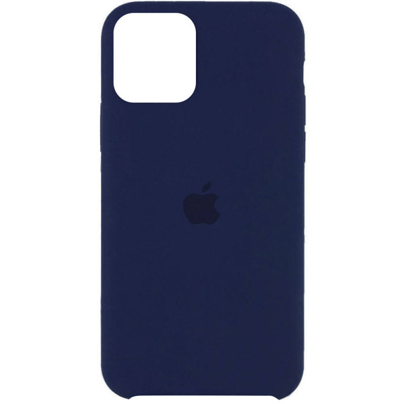 Чохол Silicone Case (AA) на Apple iPhone 11 (6.1") (Синій / Deep navy)