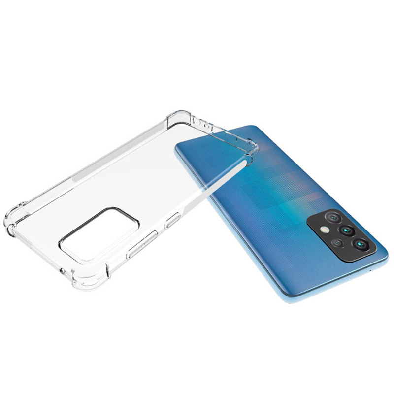 Фото TPU чохол Epic Ease з посиленими кутами на Samsung Galaxy A52 4G / A52 5G / A52s (Прозорий / Transparent) на vchehle.ua