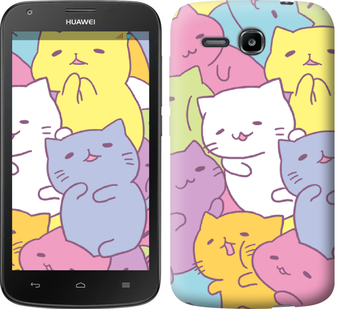 

Чохол Котики на Huawei Ascend Y600 565725