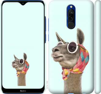

Чехол Модная лама для Xiaomi Redmi 8 868621