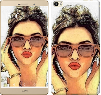 

Чехол Девушка_арт для Huawei P8 Max 160223