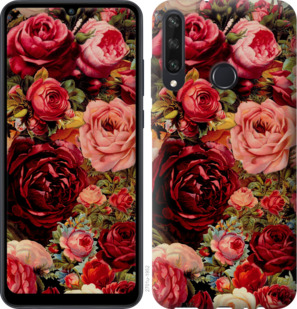

Чохол Квітучі троянди на Huawei Y6p 935919
