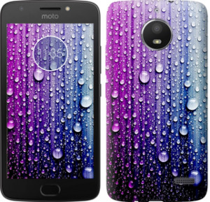 Чехол Капли воды для Motorola Moto E4
