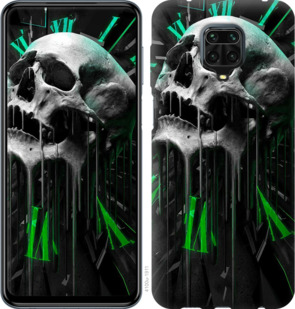 

Чехол Череп-часы для Xiaomi Redmi Note 9 Pro 932819