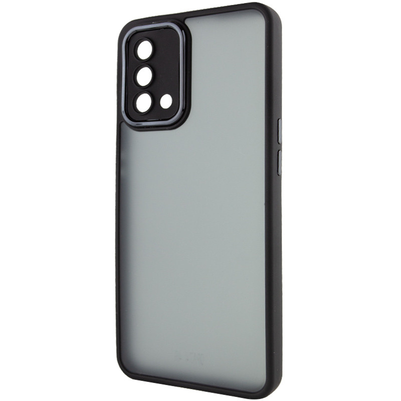 TPU+PC чохол Accent на Oppo A74 4G (Black)