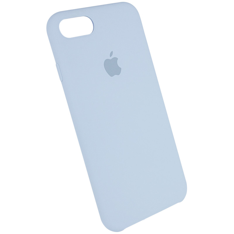 Фото Чехол Silicone case (AAA) для Apple iPhone 7 / 8 (4.7") (Голубой / Sky Blue) в магазине vchehle.ua
