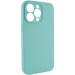 Фото Чехол Silicone Case Full Camera Protective (AA) NO LOGO для Apple iPhone 15 Pro (6.1") (Бирюзовый / Marine Green) на vchehle.ua