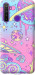 Чехол Розовая галактика для Realme 6i