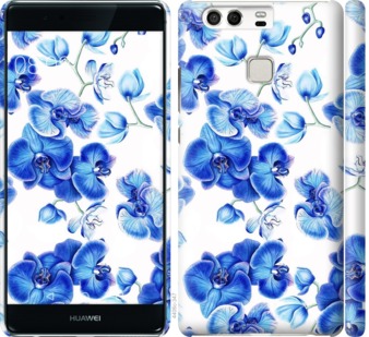 

Чехол Голубые орхидеи для Huawei P9 725230