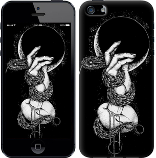 

Чехол Змея в руке для Apple iPhone 5S 412951