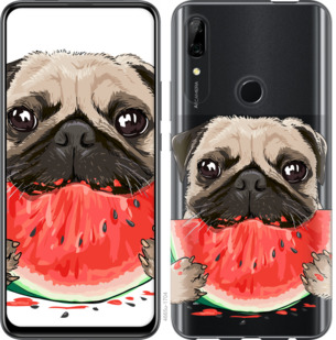 

Чохол Мопс і кавун на Huawei Y9 Prime 2019 843880