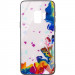 TPU+Glass чохол Diversity на Samsung Galaxy S9 (Stains multicolored)