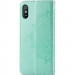 Фото Шкіряний чохол-книжка Art Case з візитницею на Xiaomi Redmi 9A (Бірюзовий) на vchehle.ua
