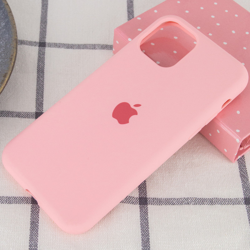 Фото Чехол Silicone Case Full Protective (AA) для Apple iPhone 11 Pro Max (6.5") (Розовый / Pink) на vchehle.ua