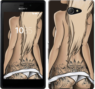 

Чохол Дівчина з татуюванням на Sony Xperia M2 D2305 644322
