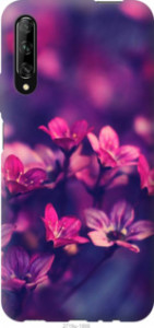 Чехол Пурпурные цветы для Huawei P Smart S