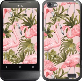 

Чехол фламинго 2 для HTC One V t320e 744527