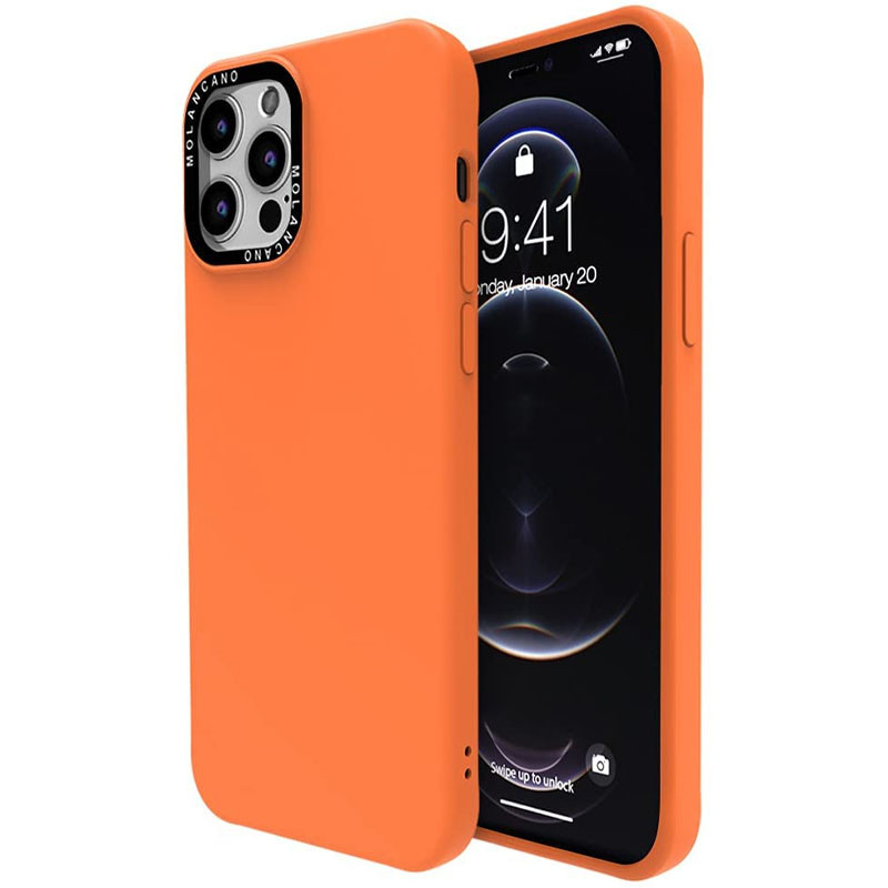 

TPU чохол Molan Cano MIXXI на Apple iPhone 12 Pro / 12 (6.1") (Помаранчевий) 1175592