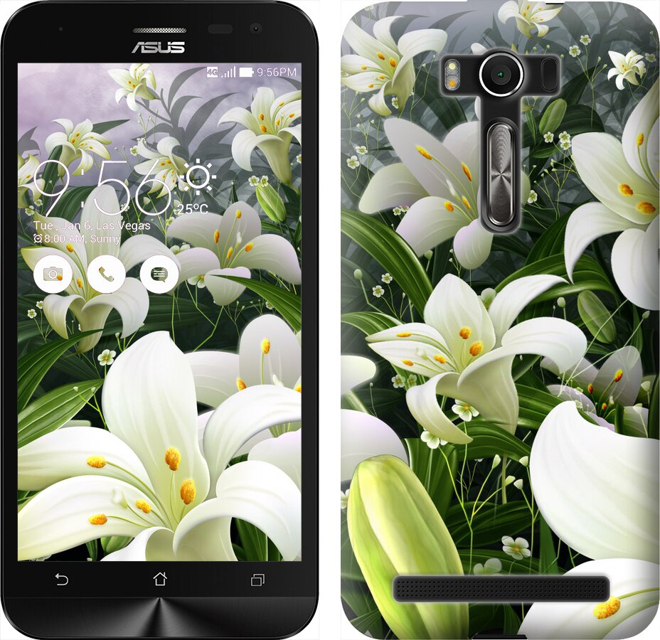 

Чохол Білі лілії на Asus ZenFone 2 Laser ZE500KL 245921