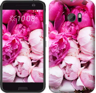 

Чехол Розовые пионы для HTC 10 226949