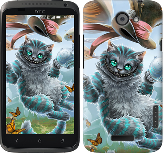 

Чехол Чеширский кот 2 для HTC One X 246551