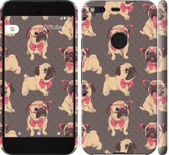 

Чехол мопсики 2 для Google Pixel XL 731825