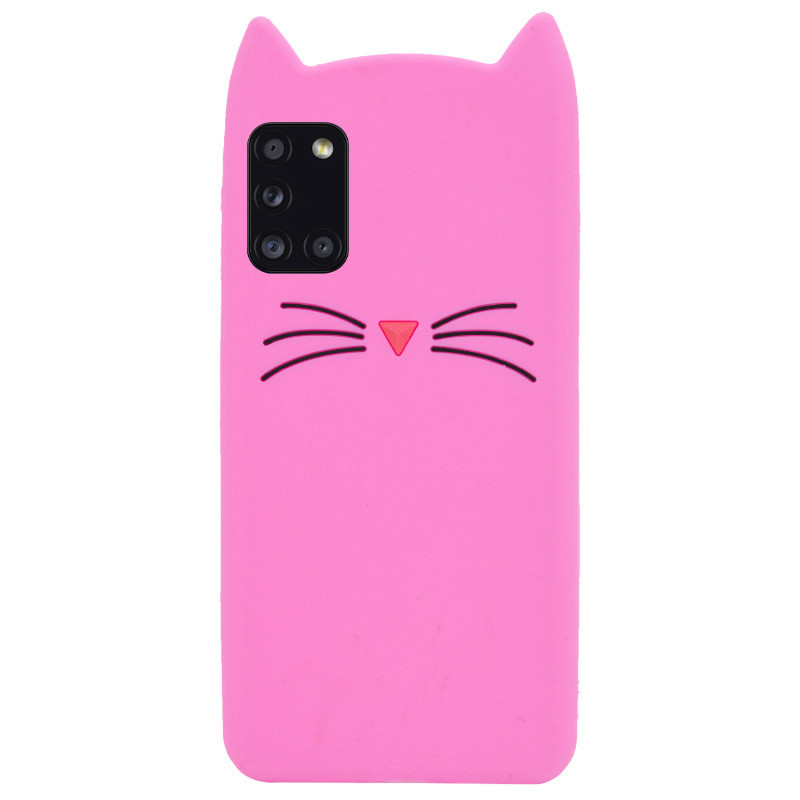 

Силиконовая накладка 3D Cat для Samsung Galaxy A31 (Розовый) 905643