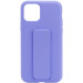 Чехол Silicone Case Hand Holder для Apple iPhone 11 Pro (5.8") (Сиреневый / Dasheen)