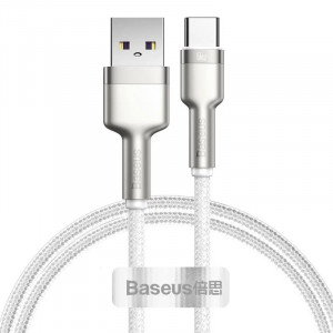 Дата кабель Baseus Cafule Metal Data USB to Type-C 66W (1m) (CAKF00010)