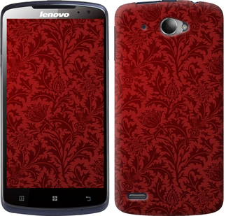 

Чохол Чохол цвета бордо для Lenovo S920 649915