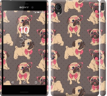 

Чехол мопсики 2 для Sony Xperia M4 Aqua E2312 731502