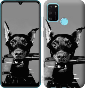 

Чохол Доберман на Huawei Honor 9A 918603