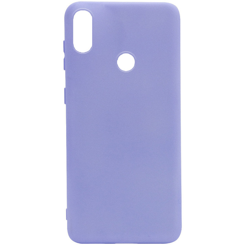 Чохол Silicone Cover Full without Logo (A) на Xiaomi Redmi Note 5 Pro/Note 5 (Dual Camera) (Дефект упаковки / Бузковий / Dasheen)