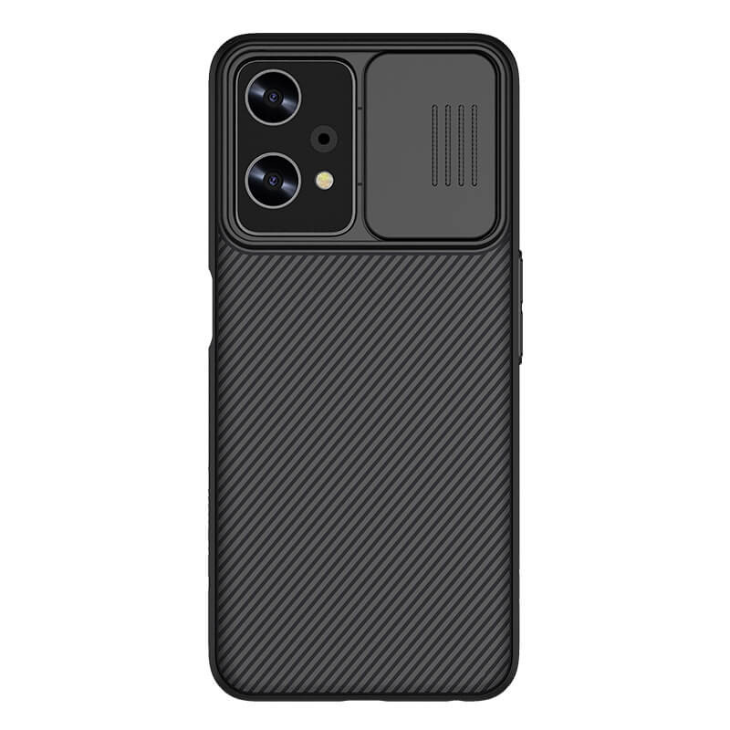 Карбонова накладка Nillkin Camshield (шторка на камеру) на OnePlus Nord CE2 Lite 5G (Чорний / Black)