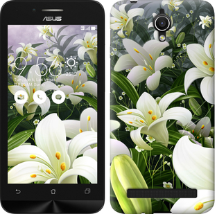 

Чехол Белые лилии для Asus ZenFone Go ZC451TG 245930