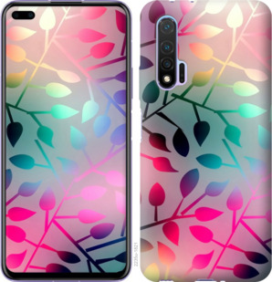 Чехол Листья для Huawei Nova 6