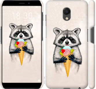 

Чохол Єнотик з морозивом на Meizu M6s 801239