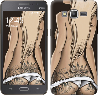 

Чехол Девушка с татуировкой для Samsung Galaxy Grand Prime G530H 644143