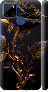 Чохол Троянда 3 на Realme 7i