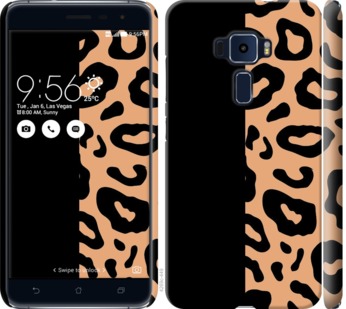 Чехол Пятна леопарда для Asus Zenfone 3 ZE520KL