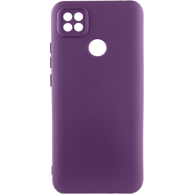 Чохол TPU GETMAN Liquid Silk Full Camera на Xiaomi Redmi 9C (Фіолетовий / Purple)