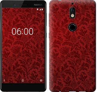 

Чехол Чехол цвета бордо для Nokia 7 650171