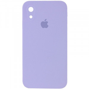 Чехол Silicone Case Square Full Camera Protective (AA) для Apple iPhone XR (6.1")