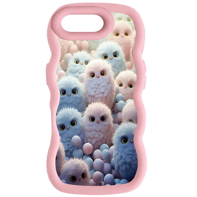 Чехол TPU Cloudy Pictures для Apple iPhone 7 plus / 8 plus (5.5") (Owls)