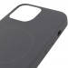 Чохол Silicone Case Full Protective (AA) NO LOGO with Magnetic Safe на Apple iPhone 11 Pro (5.8") (Сірий / Dark Gray) в магазині vchehle.ua