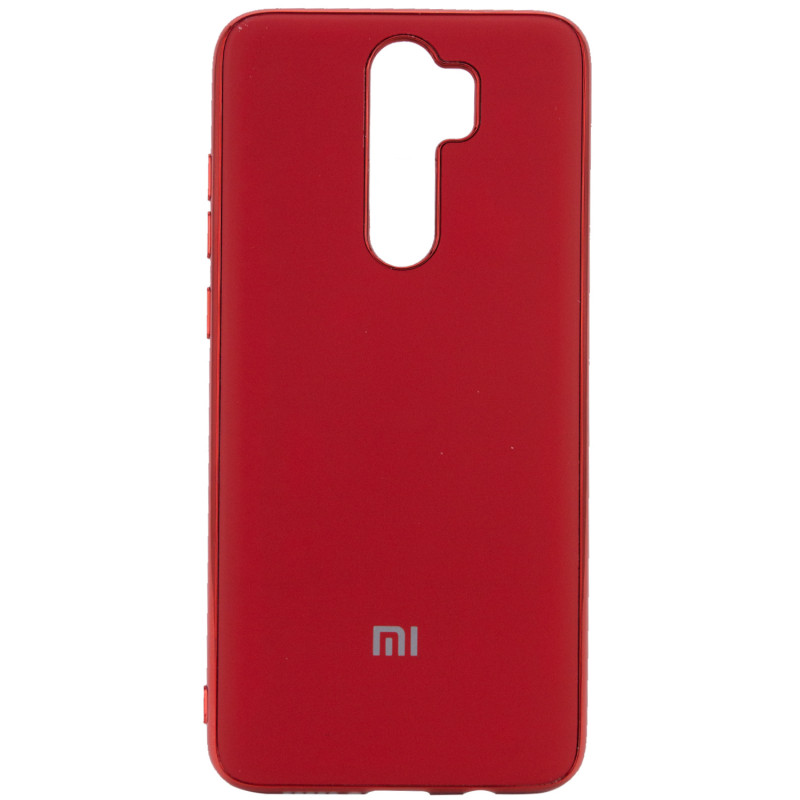 TPU чехол Matte LOGO для Xiaomi Redmi Note 8 Pro (Червоний / Red)
