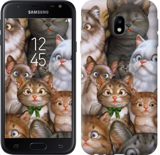 

Чохол коты для Samsung Galaxy J3 (2017) 476355