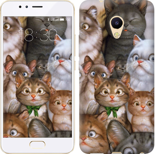 

Чехол коты для Meizu M5s 476540
