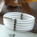 Фото Дата кабель Remax RC-125i Magnetic-ring USB - Lightning (Белый) в магазине vchehle.ua