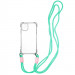 Чехол TPU CrossBody with straps для Apple iPhone 12 (6.1") (Transparent)